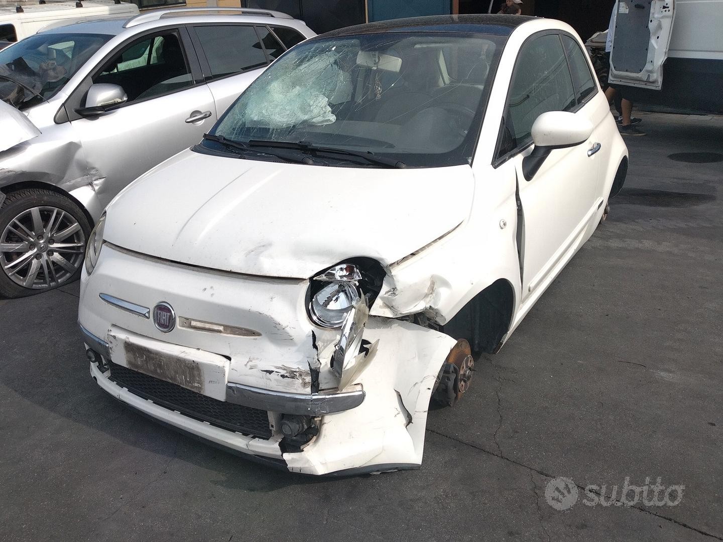 fiat 500 1.2 benzina 169A4000 demolito per ricambi