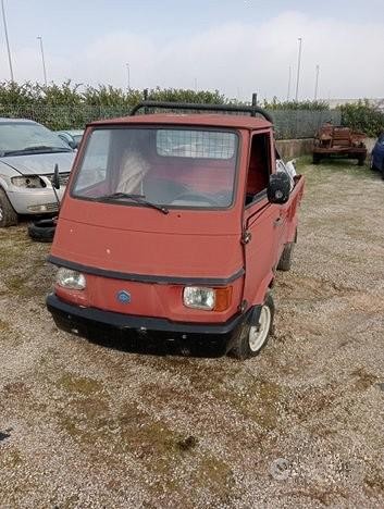 Piaggio Ape Poker Demolito - Per Ricambi