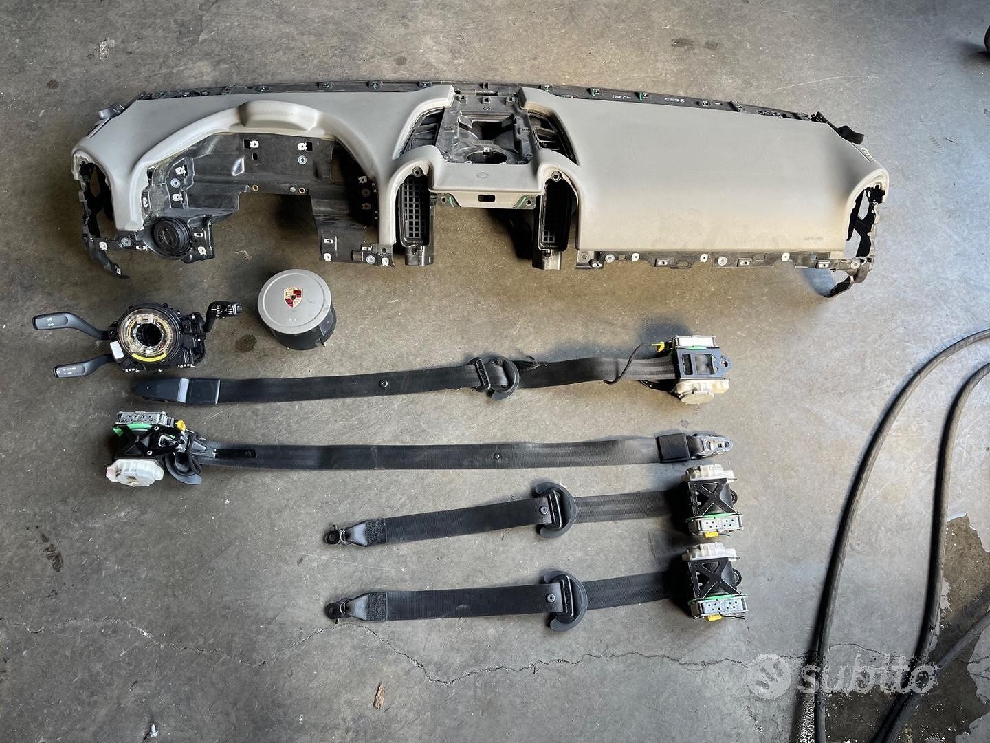 Kit airbag completo Porsche Cayenne 2014