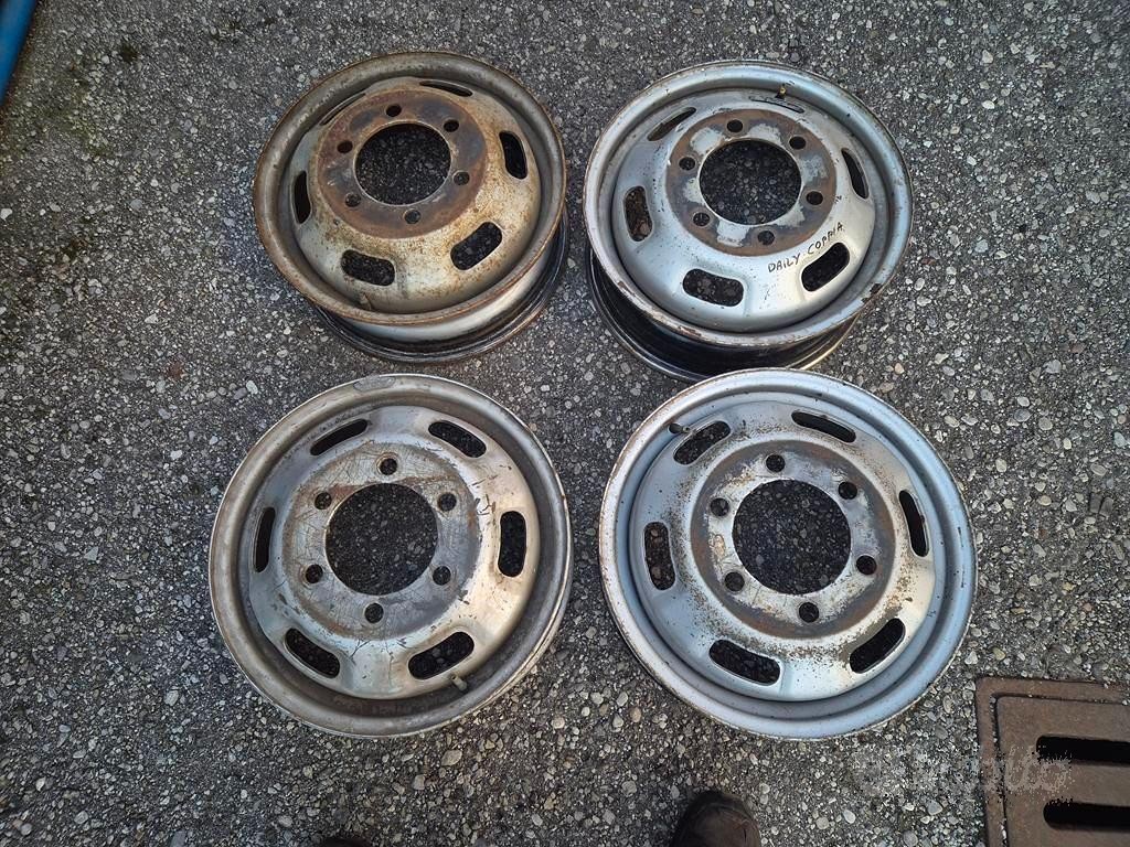 Cerchio In Ferro Da 16" Per Iveco New Daily - C