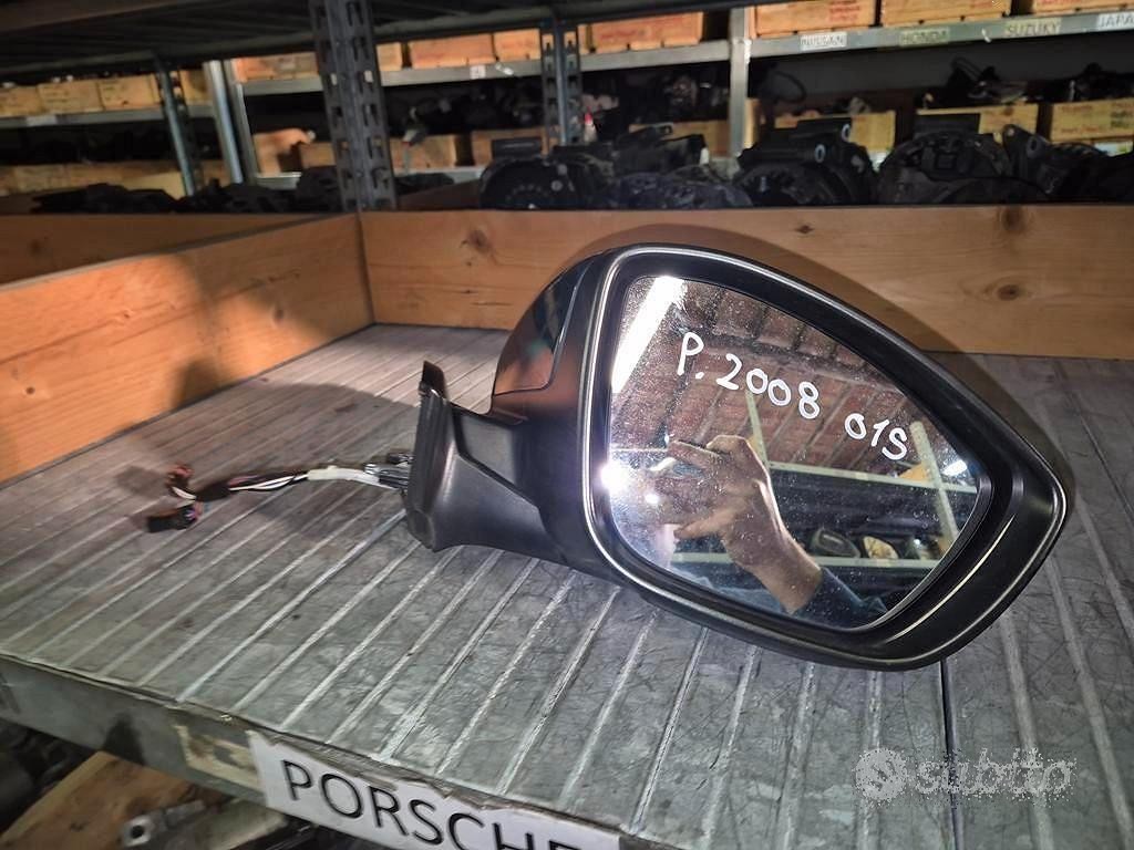 Specchietto Destro Elettrico Per Peugeot 2008 2016