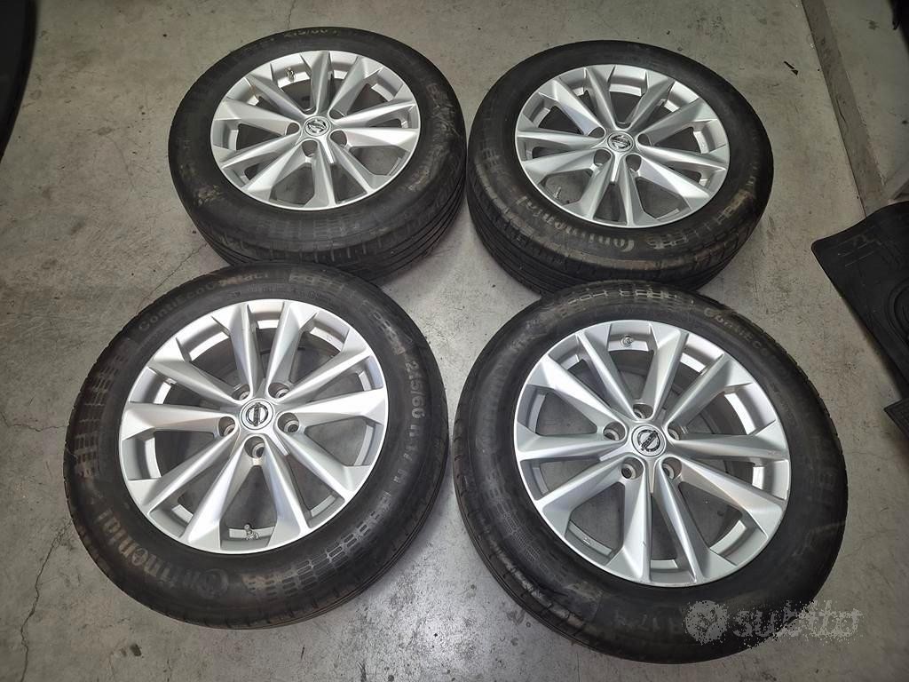 Cerchi In Lega Da 17" Per Nissan Quashqai 2015