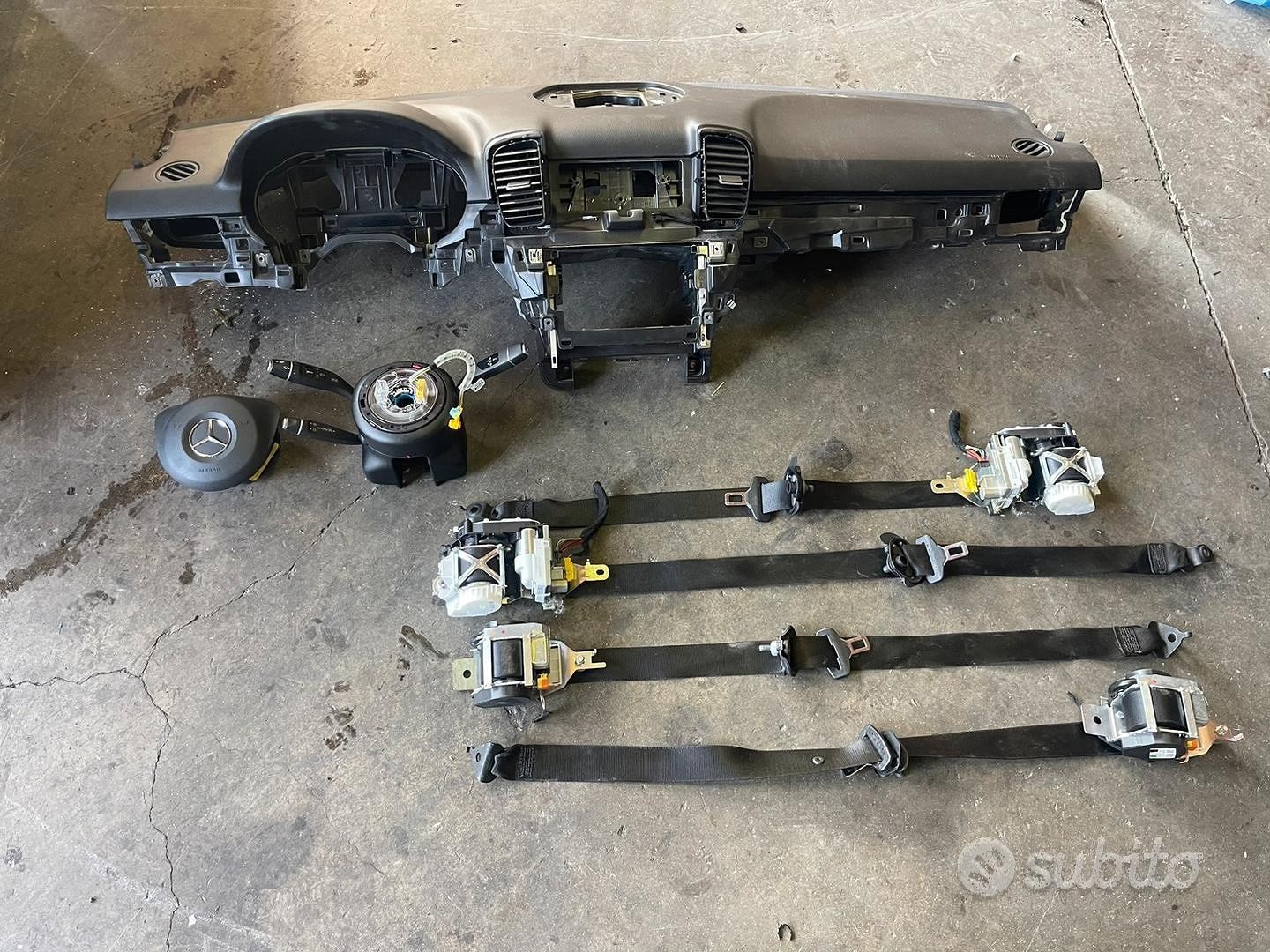 Kit Airbag Completo Per Mercedes GLE 2017