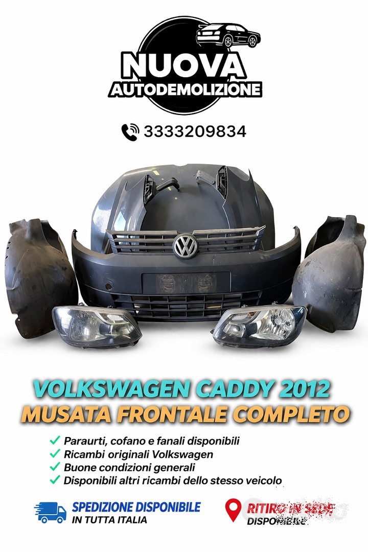 MUSATA - FRONTALE COMPLETO VOLKSWAGEN CADDY 2012