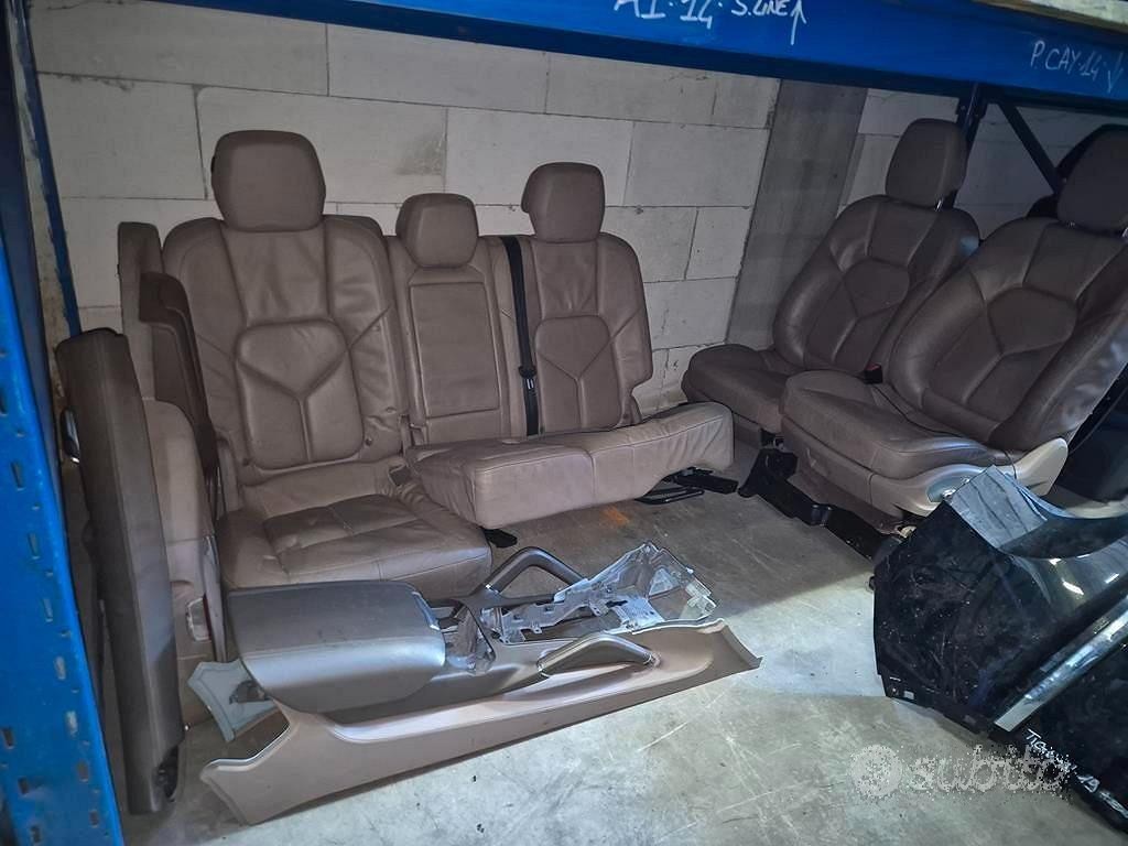 Interno In Pelle Biscotto Per Porsche Cayenne 2015