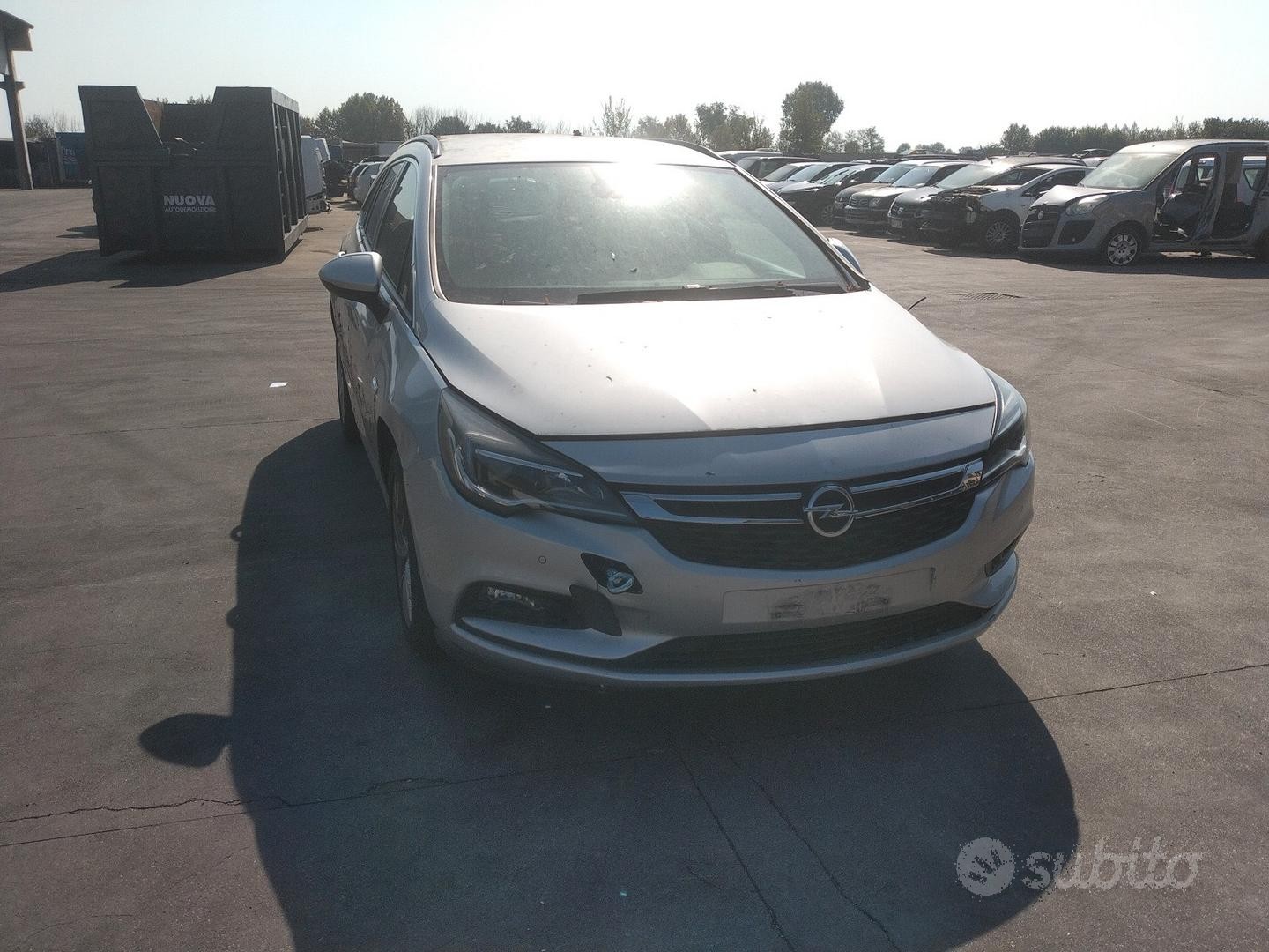 OPEL ASTRA K 2018 1.6td B16DTE demolito ricambi