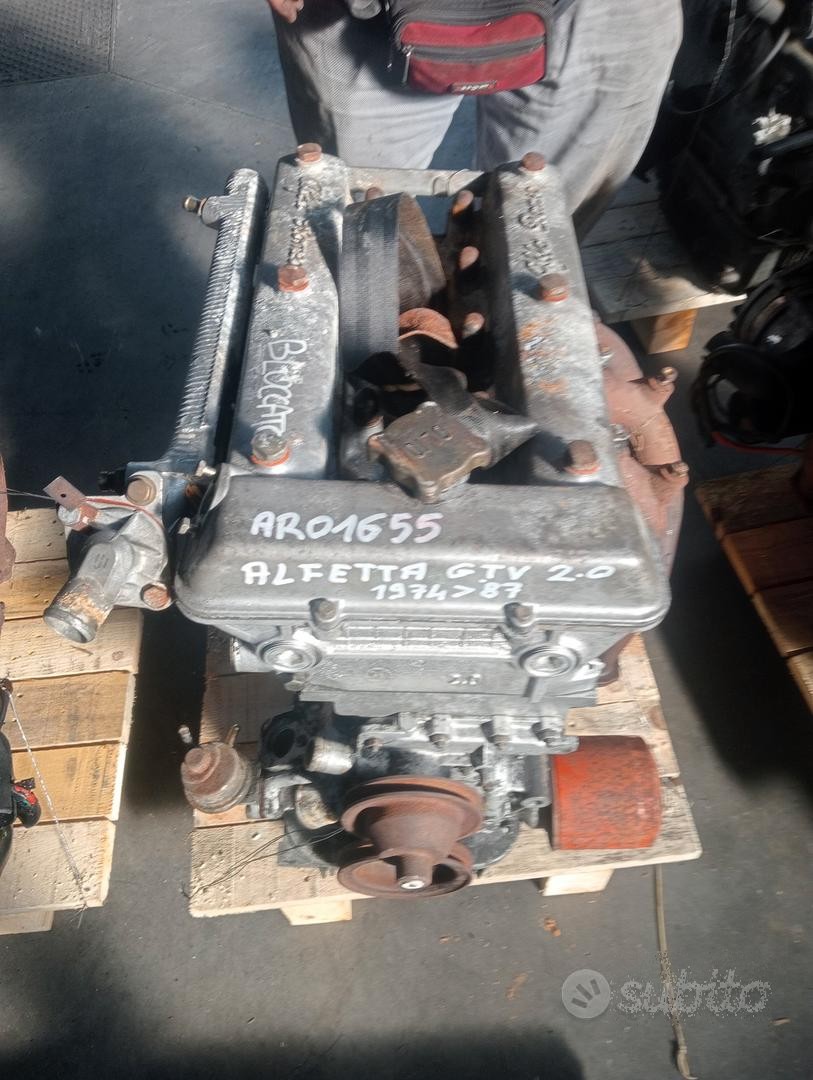 motore alfa romeo Alfetta GTV 2.0 ar01655