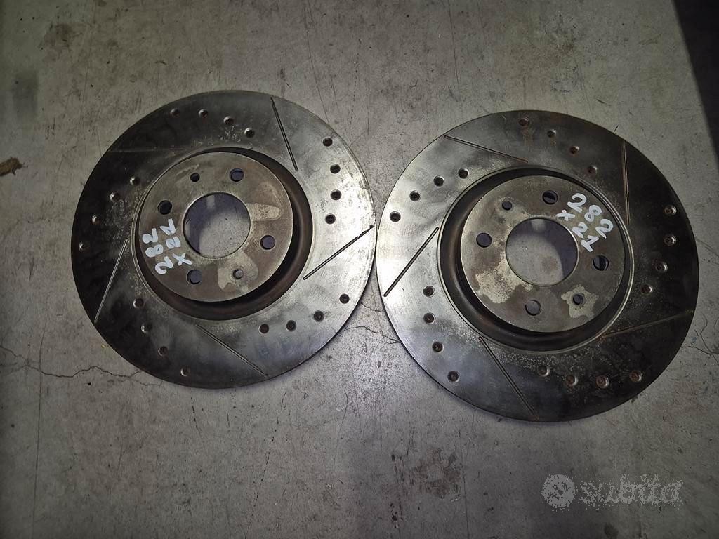 Dischi Freno Forati E Baffati 4x100 282MM X 21