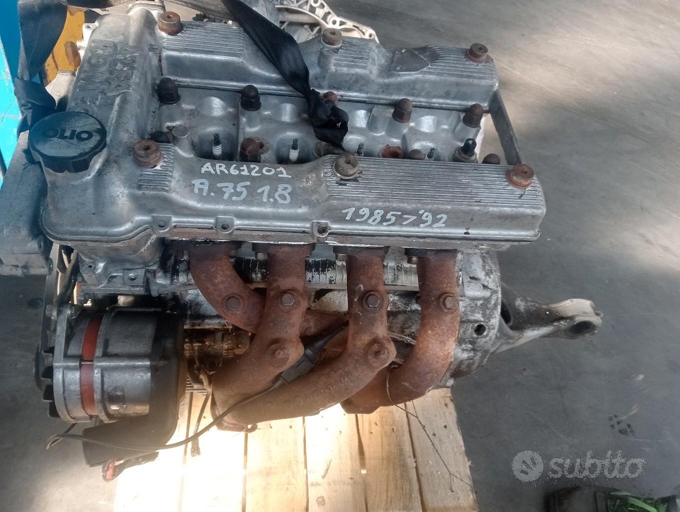 motore alfa romeo 75 1.8 AR61201
